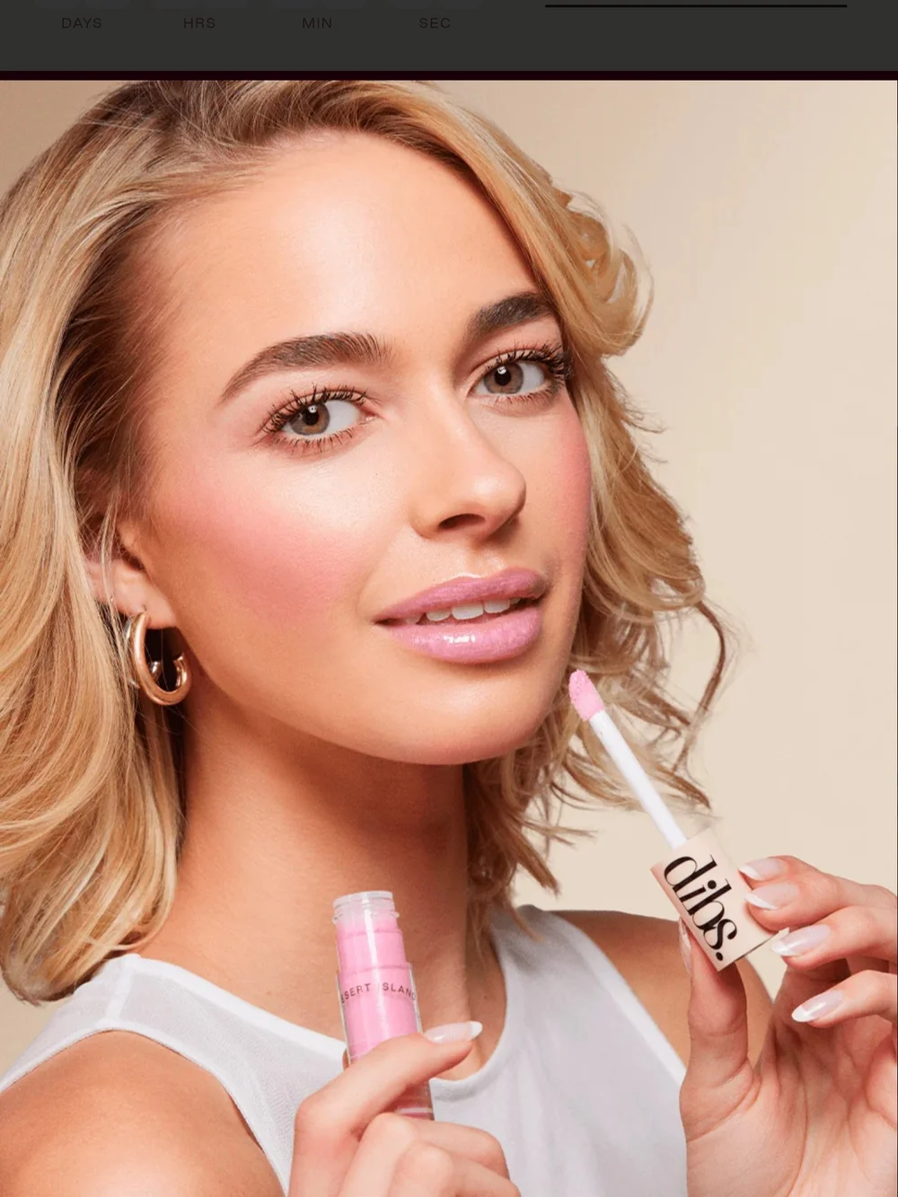 Dibs Lip Gloss In Italian Soda BNIB✨FREE GIFT WITH ANY PURCHASE ✨